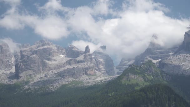 Vista Diurna Cordillera Italia — Vídeos de Stock