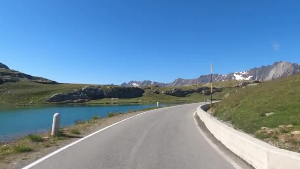 Güzel Talyan Alpleri Nden Geçen Bir Yol — Stok video