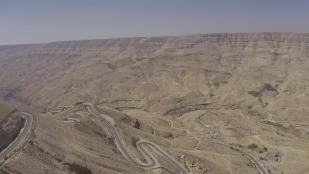 Воздушный Десант Керака Иордания — стоковое видео