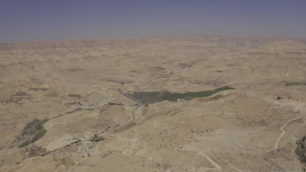 约旦喀拉克的空中景观 — 图库视频影像