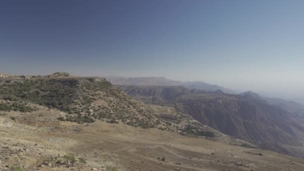 Dana Bio Natuurreservaat Jordanië — Stockvideo