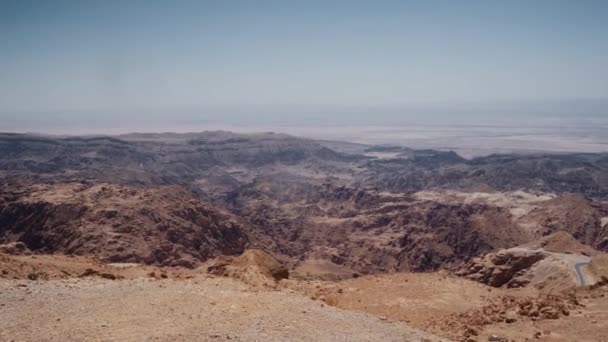 Tafila Region Jordan View — 图库视频影像