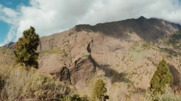 Gorge Las Angustias Palma Canárias — Vídeo de Stock