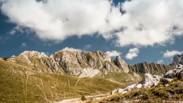 Durmitor Mountains Montenegro Scenic View — Stok video