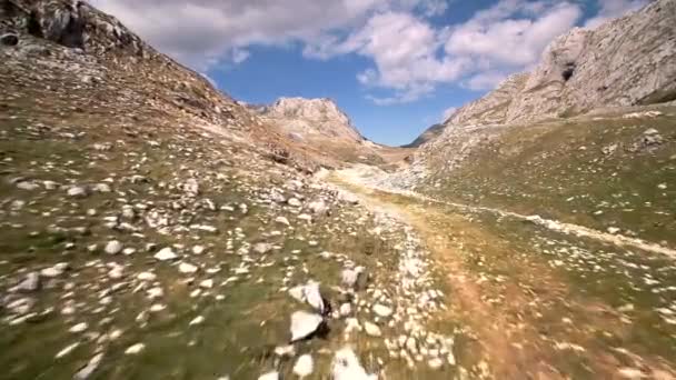Durmitor Mountains Montenegro Scenic View — Stockvideo
