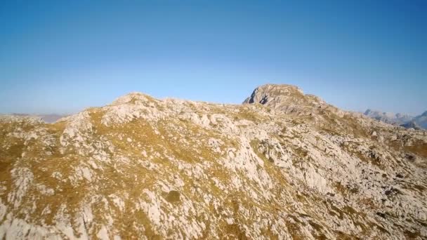 Aerial View Kuck Mountains Montenegro — Stok video