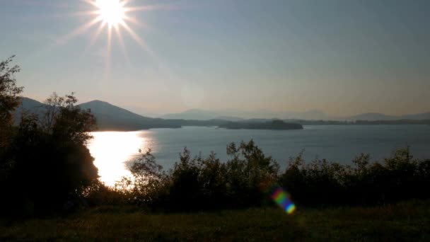 Wunderschöner Morgendlicher Blick Auf Jezero Krupac Montenegro — Stockvideo