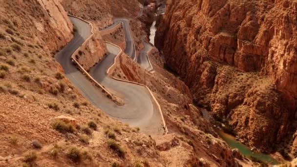 Dades Gorge Gorges Dades Maroko — Wideo stockowe