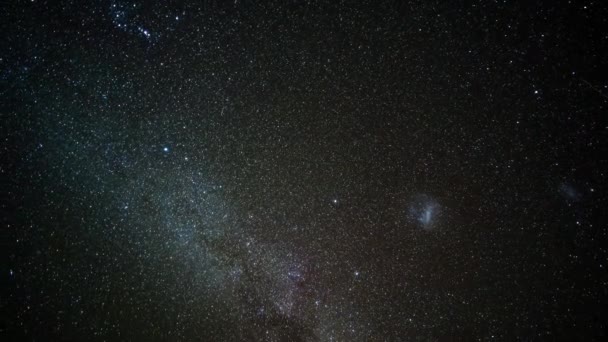 Khorixas Kunene纳米比亚上空的Milkyway Time Lapse — 图库视频影像