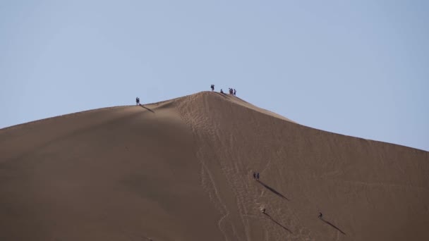 Dentro Los Deadvlei Namibia — Vídeos de Stock