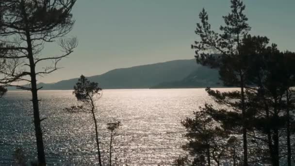Beautiful Pan Sognefjord Norway — Video