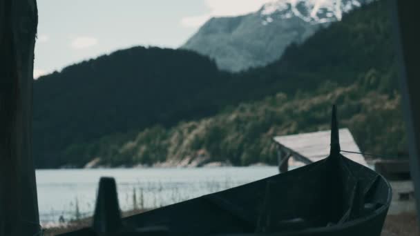 Прекрасний Маленький Пірс Фіорді Норвегія — стокове відео