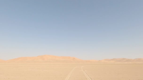 Driving Rub Chali Desert Oman — Stock Video