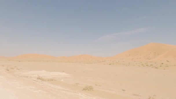Водіння Пустелю Руб Аль Халі Оман — стокове відео