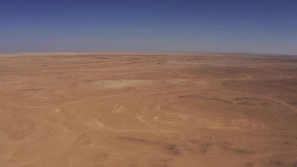 Luchtfoto Rub Chali Woestijn Oman — Stockvideo