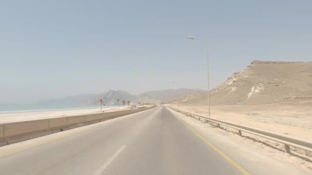 Driving Car South Oman — Αρχείο Βίντεο