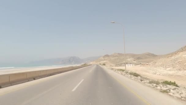 Driving Car South Oman — Video Stock