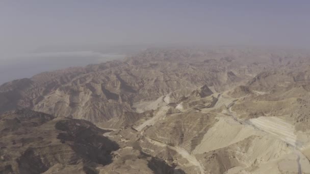 Légi Hegyvidéki Táj Dhofar Régióban Omán Keleti Partján — Stock videók