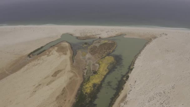 Aerial Unknown Wadis East Coast Oman — Video