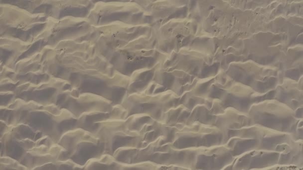 Aerial Drone View Sugar Dunes Oman — Video Stock