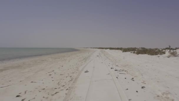 Aerial View Oman Maledives — Αρχείο Βίντεο