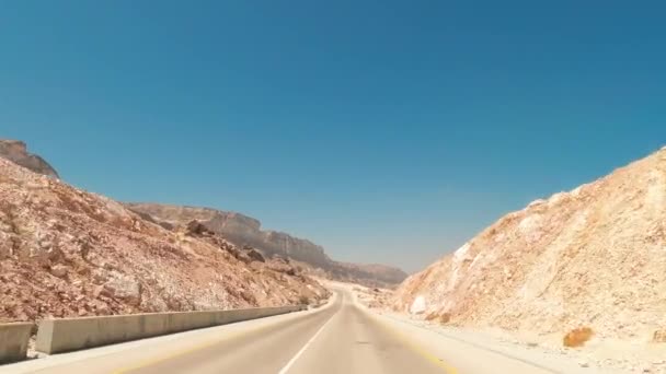 Doğu Yakası Boyunca Araba Sürüyorum Umman — Stok video