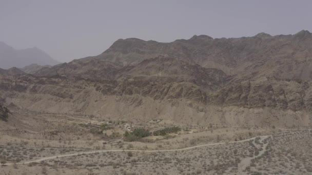 Повітря Над Бандар Ель Хайран Східне Узбережжя Оман — стокове відео