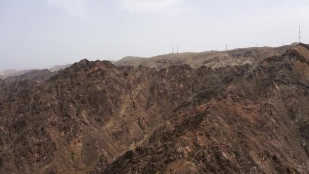 Antenne Über Bandar Khairan Ostküste Oman — Stockvideo