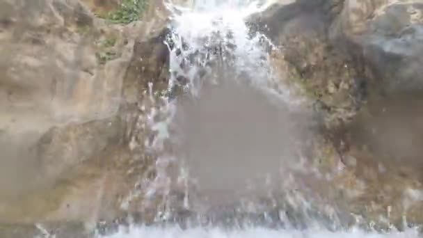 Wadi Tiwi Waterfall Oman — Wideo stockowe