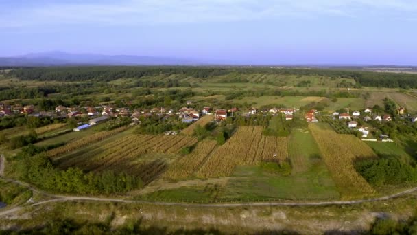 Aerial Lake District Romania — Vídeo de stock