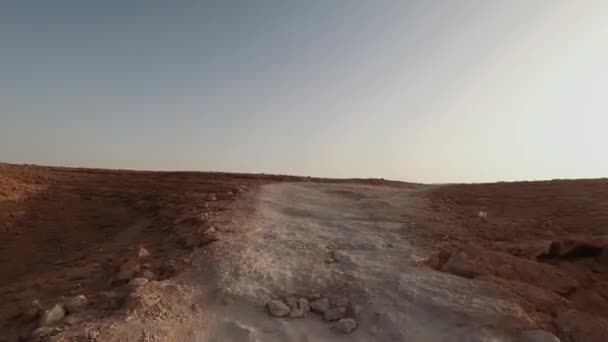 Οδηγώντας Στην Άκρη Του Κόσμου Σαουδική Αραβία — Αρχείο Βίντεο