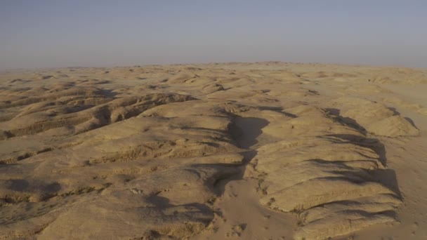 Aerial Arch Rock Jabal Kharab Tabuk Region Saudi Arabia — Stock Video