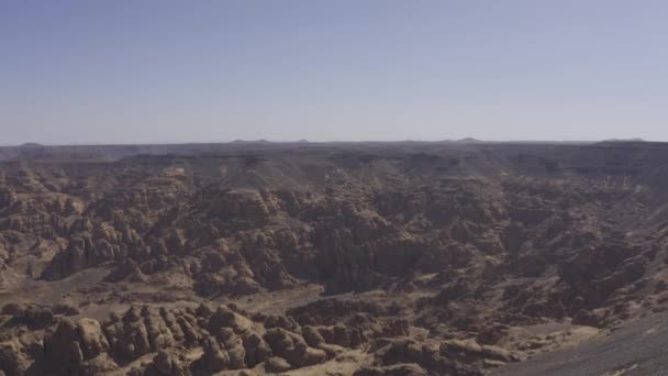 Krásný Letecký Výhled Krajiny Kolem Ula Saúdská Arábie — Stock video