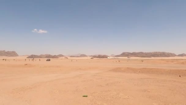 Offroad Drive Hisma Desert Saudi Arabia Native Material Straight Out — Αρχείο Βίντεο