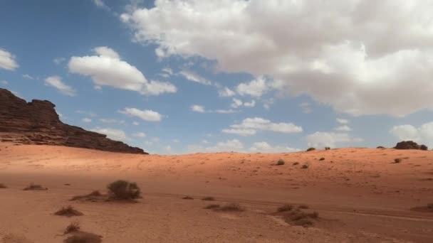 Offroad Drive Hisma Desert Saudi Arabia Native Material Straight Out — Vídeo de Stock