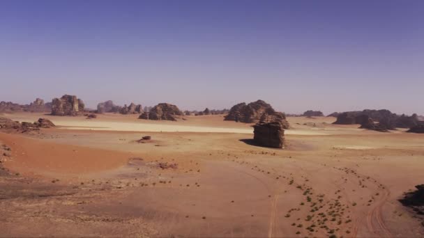 Aerial Hisma Desert Tabuk Region Saudi Arabia — Video