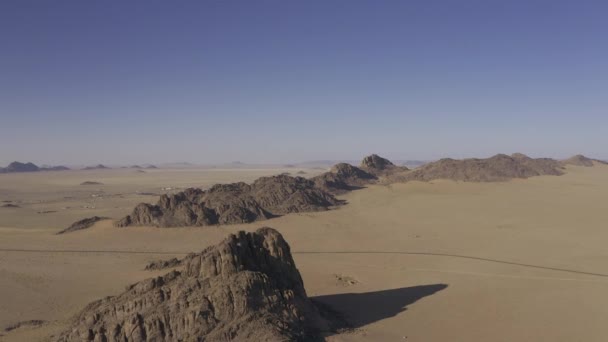 Aerial Landscapes Hail Saudi Arabia — Stockvideo