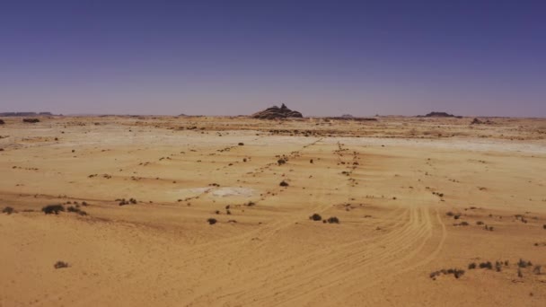 Aerial Desert Tabuk Region Saudi Arabia — ストック動画