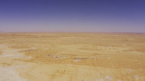 Aerial Desert Tabuk Region Saudi Arabia — Stock video