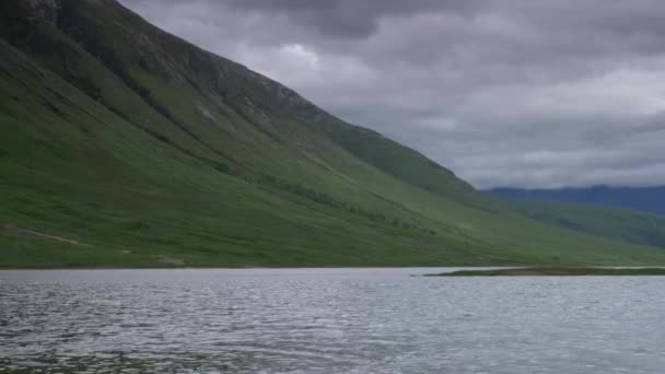 Beautiful Landscape Loch Etive Glen Etive Scotland — Vídeo de stock