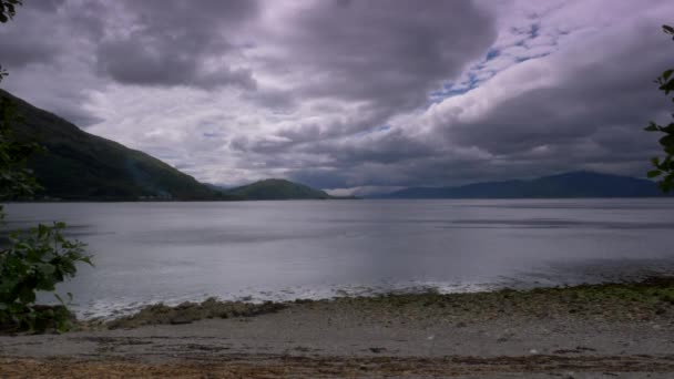 Loch Linnhe Loch Leven Escocia — Vídeos de Stock