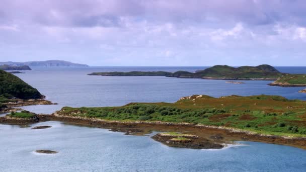 Scottish West Coast Lake Land Graded Version — Wideo stockowe