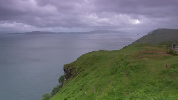 Rigg Viewpoint Isle Skye Scotland Ungraded Version — Vídeo de Stock