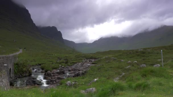 Applecross Pass Bealach Scotland — Αρχείο Βίντεο