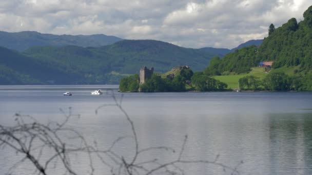 Loch Ness Scozia Versione Non Gradita — Video Stock