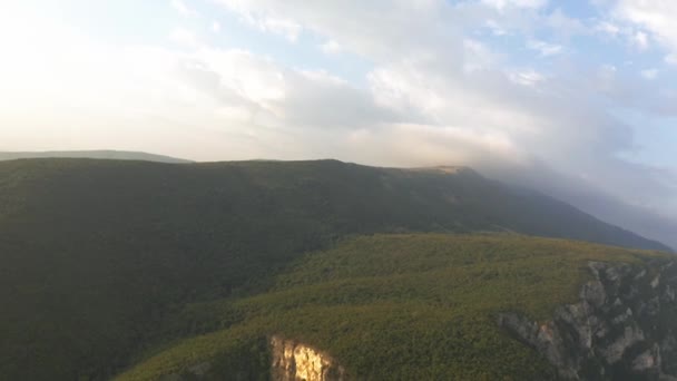 Aerial Lazar Canyon Serbia Versione Graduata Stabilizzata — Video Stock