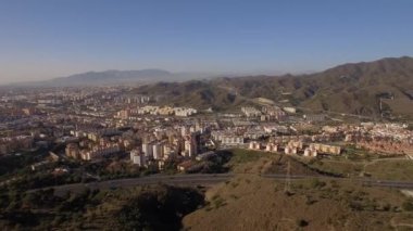 Hava, Şehir, Malaga, Endülüs, İspanya - doğal malzeme