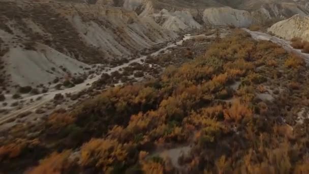 사막의 시에라 알하밀라 스페인 — 비디오