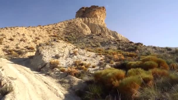 Offroad Jeep Wrangler Andalusie Španělsko — Stock video