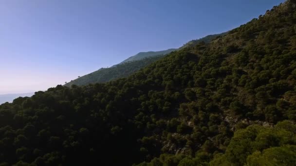 カペルニア アンダルシア スペインの景色を望むエアリアル — ストック動画